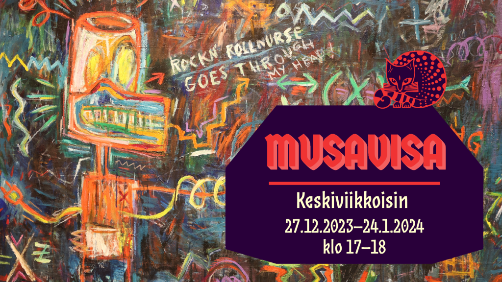 Musavisa Keskiviikkoisin 27.12.2023-24.1.2024 klo 17-18